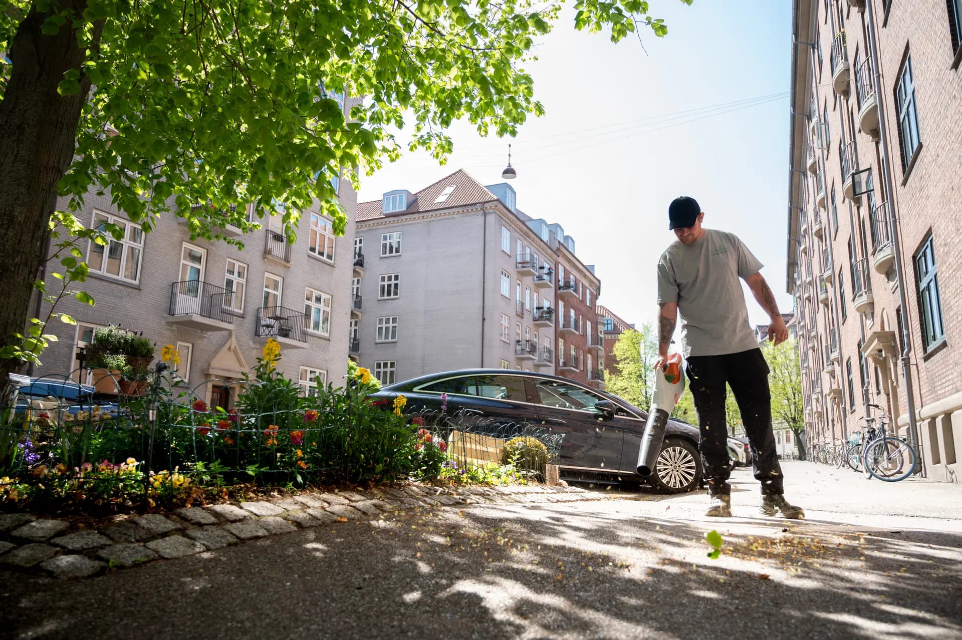Grøn ejendomsservice på Nørrebro